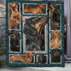 Dachshund 3D Photo Frame GH1 NNQ131098 3D Customized Quilt and Home Decor