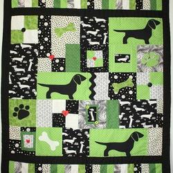 Dachshund Clp250623 Quilt Blanket and Home Decor