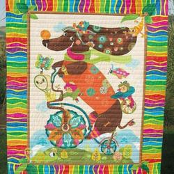Dachshund Clt180613 Quilt Blanket and Home Decor