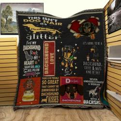 Dachshund Coffee And Naps Kind Of Day NTTH011298 3D Customized Quilt and Home Decor