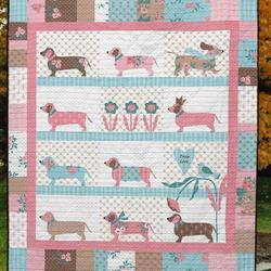 Dachshund Doxie Lovers Ah Quilt Derqrc and Home Decor
