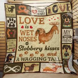 Dachshund Hur Quilt Bevrkp and Home Decor