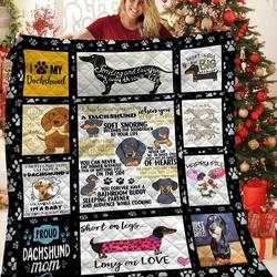 Dachshund Jfj Quilt Sip and Home Decor