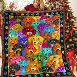 Dachshund Jfj Quilt Skn and Home Decor