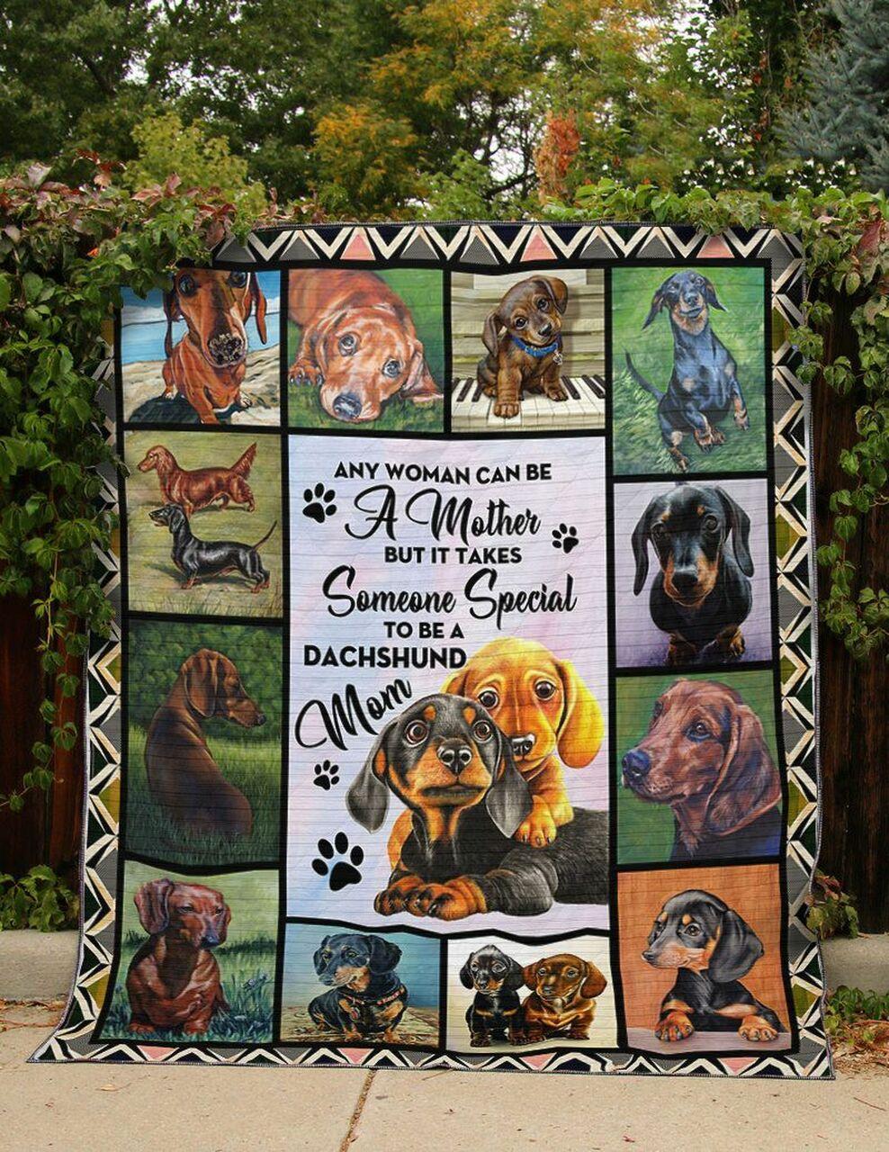 Dachshund Jfj Quilt Slr and Home Decor