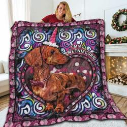 Dachshund Quilt Blanket ABC06011073 and Home Decor