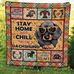 Dachshund Quilt Blanket BBB070512HT and Home Decor