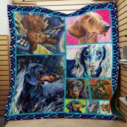 Dachshund Quilt Blanket Lukrd7 Dhc0301980Dd and Home Decor