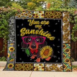 Dachshund Ss The Magician Quilt Blanket ABC06011210 and Home Decor
