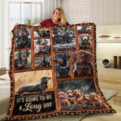 Dachshund TB161013 JK18 3D Customized Quilt and Home Decor