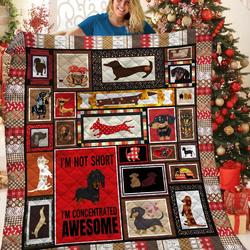 Dachshunds Awesome Dachshund Doxie Wiener Dog Lovers CL291220279MI Quilt Blanket and Home Decor