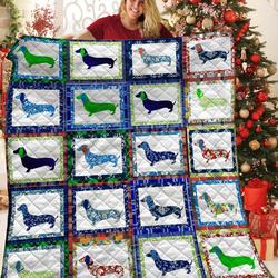 Dachshunds Collection Dachshund Doxie Wiener Dog Lovers CL291220236MI Quilt Blanket and Home Decor
