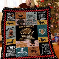 Dachshunds Collection Dachshund Doxie Wiener Dog Lovers CL291220298MI Quilt Blanket and Home Decor