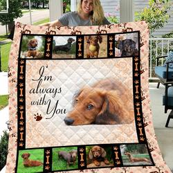 Dachshunds Lovely Dachshund Doxie Wiener Dog Lovers CL150121014AT Quilt Blanket and Home Decor