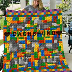 Dachshunds Lovely Dachshund Doxie Wiener Dog Lovers CL291220107MI Quilt Blanket and Home Decor