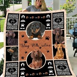 Dachshunds Lovely Dachshund Doxie Wiener Dog Lovers CL291220115MI Quilt Blanket and Home Decor