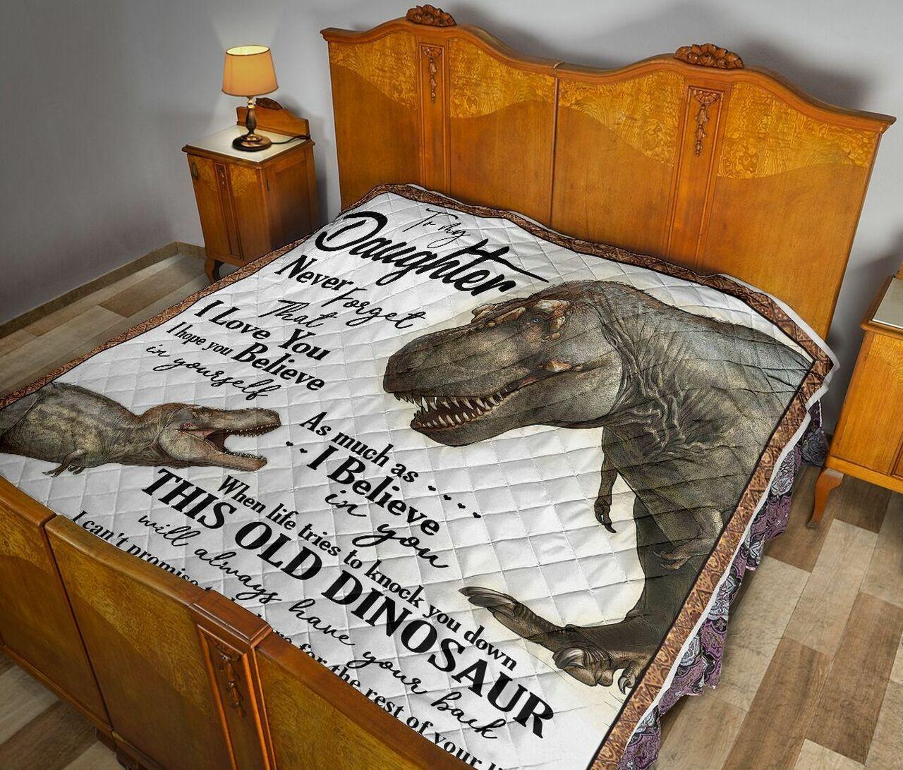 Dad To Daughter Quilt Iun and Home Decor