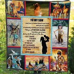 Daddy Quotes V1 QE 3D Customized Quilt and Home Decor