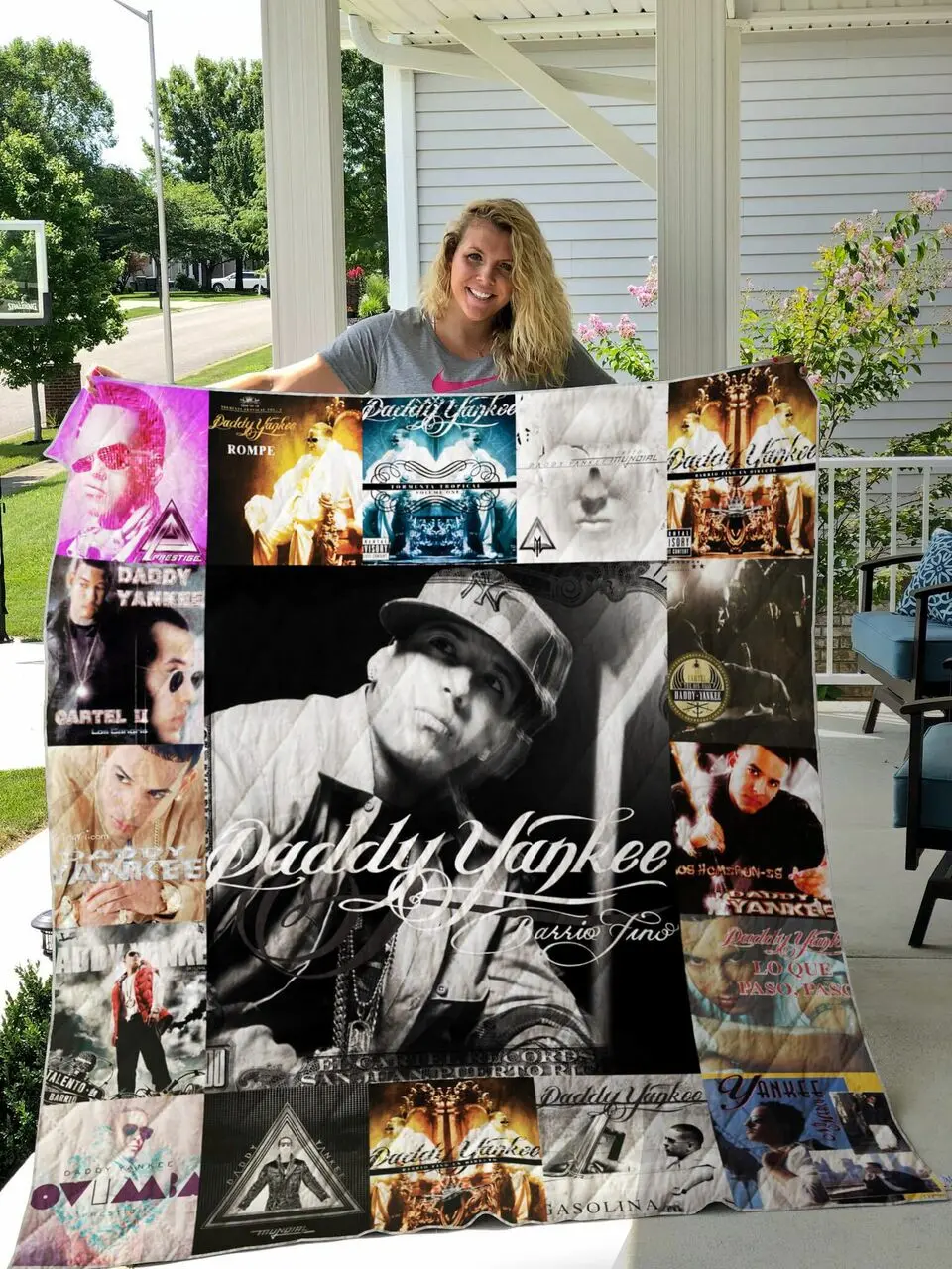 Daddy Yankee Albums Quilt Blanket For Fans Ver 17 and Home Decor