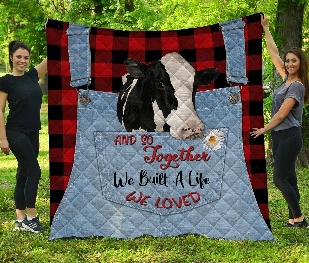 Dairy Cattle Quilt Bed Set & Quilt Blanket TUE4806 - TUQ4806 and Home Decor