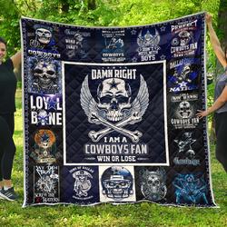 Dallas Cowboys Halloween  Quilt and Home Decor