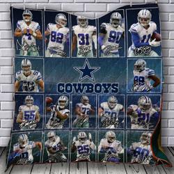 Dallas Cowboys Quilt Blanket Bs1085 and Home Decor