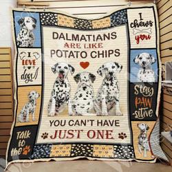Dalmatian Dog Lnt0312041 Quilt Blanket and Home Decor