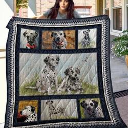 Dalmatian Four Five Seconds Quilt Blanket Dhc020120706Td and Home Decor