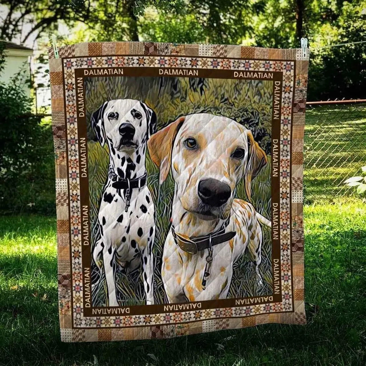 Dalmatian Friend Hur Quilt Bevrbv and Home Decor