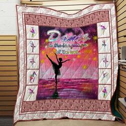 Dance Is The Language Of The Soul Ballet Quilt and Home Decor