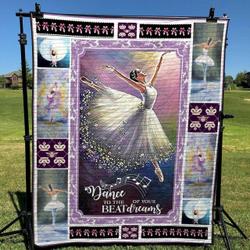 Dance To The Beat Of Your Dream Pkd200667 Quilt Blanket and Home Decor