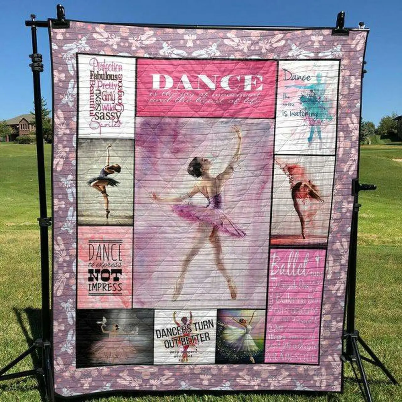 Dancers Turn Out Better Quilt Blanket Yln7 Quilt and Home Decor