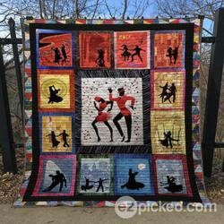 Dancesport Souls Quilt Blanket Vd14  Quilt and Home Decor