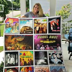 Daniel Amos Quilt Blanket and Home Decor