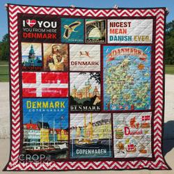 Danish Quilt Blanket and Home Decor