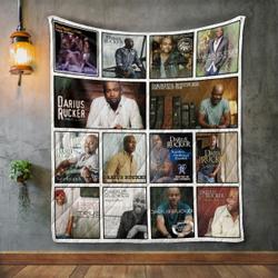 Darius Rucker Album Covers Quilt Blanket and Home Decor