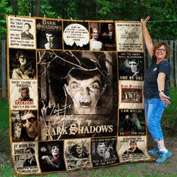 Dark Shadows Quilt Blanket 01794 and Home Decor
