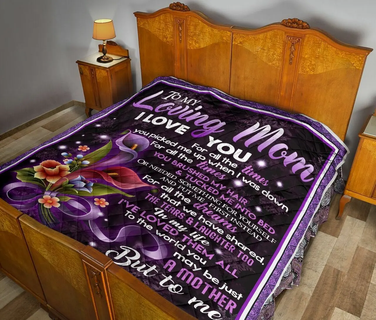 Daughter To Mom Quilt Pyz and Home Decor