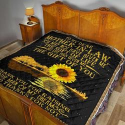 Daughter To Mother In Law Quilt Lws and Home Decor