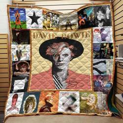 David Bowie Blanket Th1807 Quilt and Home Decor
