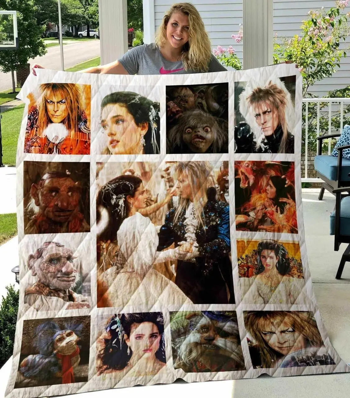 David Bowie Blanket Th2906 Quilt and Home Decor