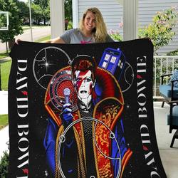 David Bowie HVT190925 Quilt Blanket and Home Decor