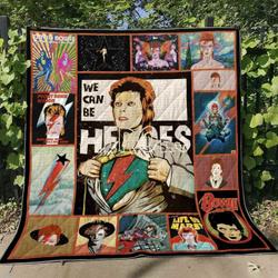David Bowie V4 Blanket Th0107 Quilt and Home Decor