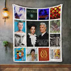 David Byrne Album Covers Quilt Blanket and Home Decor