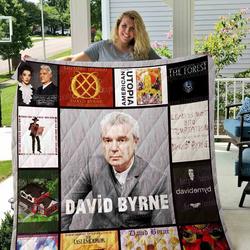 David Byrne Quilt Blanket 01 and Home Decor