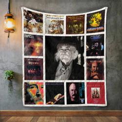 David Crosby Album Covers Quilt Blanket and Home Decor
