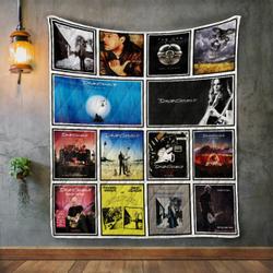 David Gilmour Album Covers Quilt Blanket and Home Decor