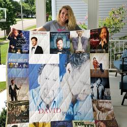 David Phelps Albums Quilt Blanket For Fans Ver 17 and Home Decor