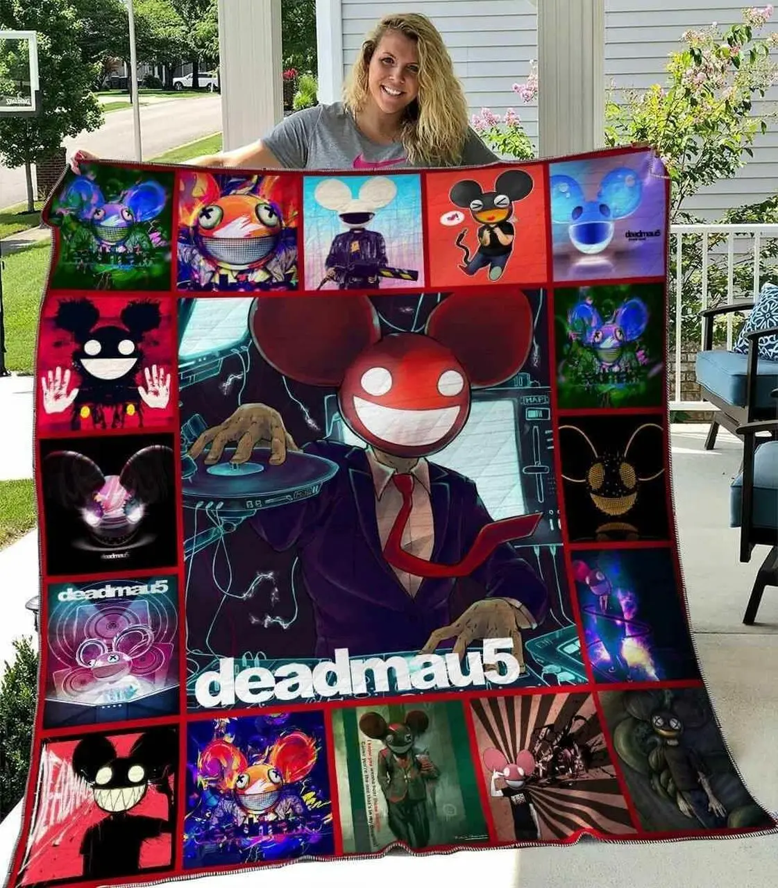 Deadmau5 Blanket Th1507 Quilt and Home Decor