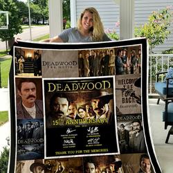 Deadwood Quilt Blanket and Home Decor